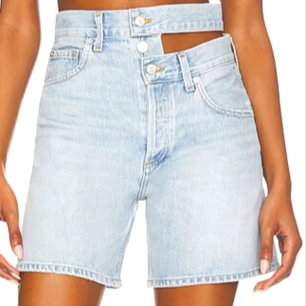 Agolde cut out denim shorts! - Picture 1 of 4